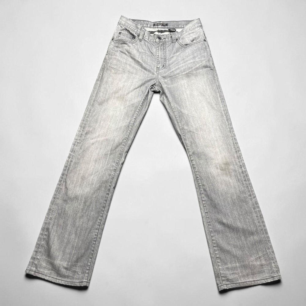 John‎ Varvatos USA Mens Grey Straight Leg Stretch Jeans Size 29RG Gray 29x31